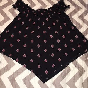 Off the shoulder Express shirt